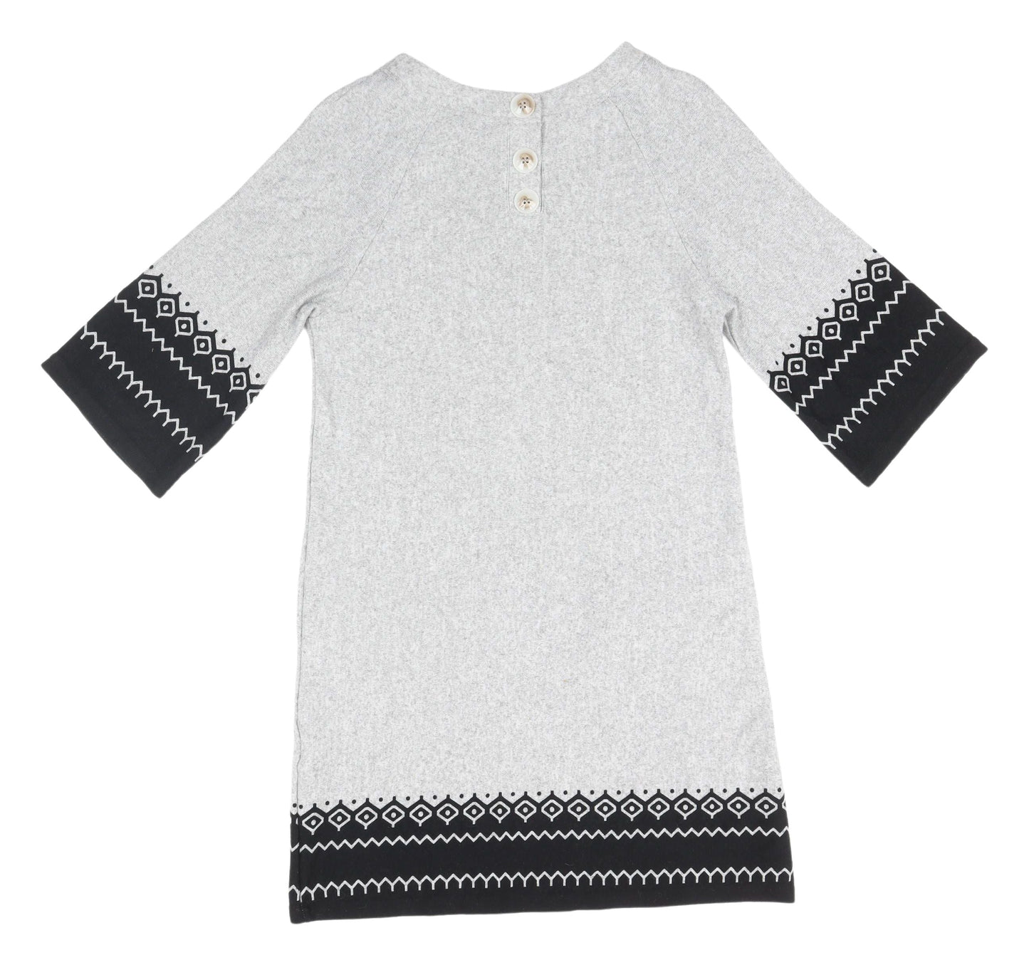 Izabel London Grey Shift Dress, Women, Size 12, Casual