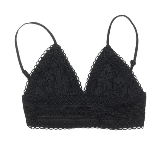 Shareen Collections Black Lace Camisole Tank for Women
