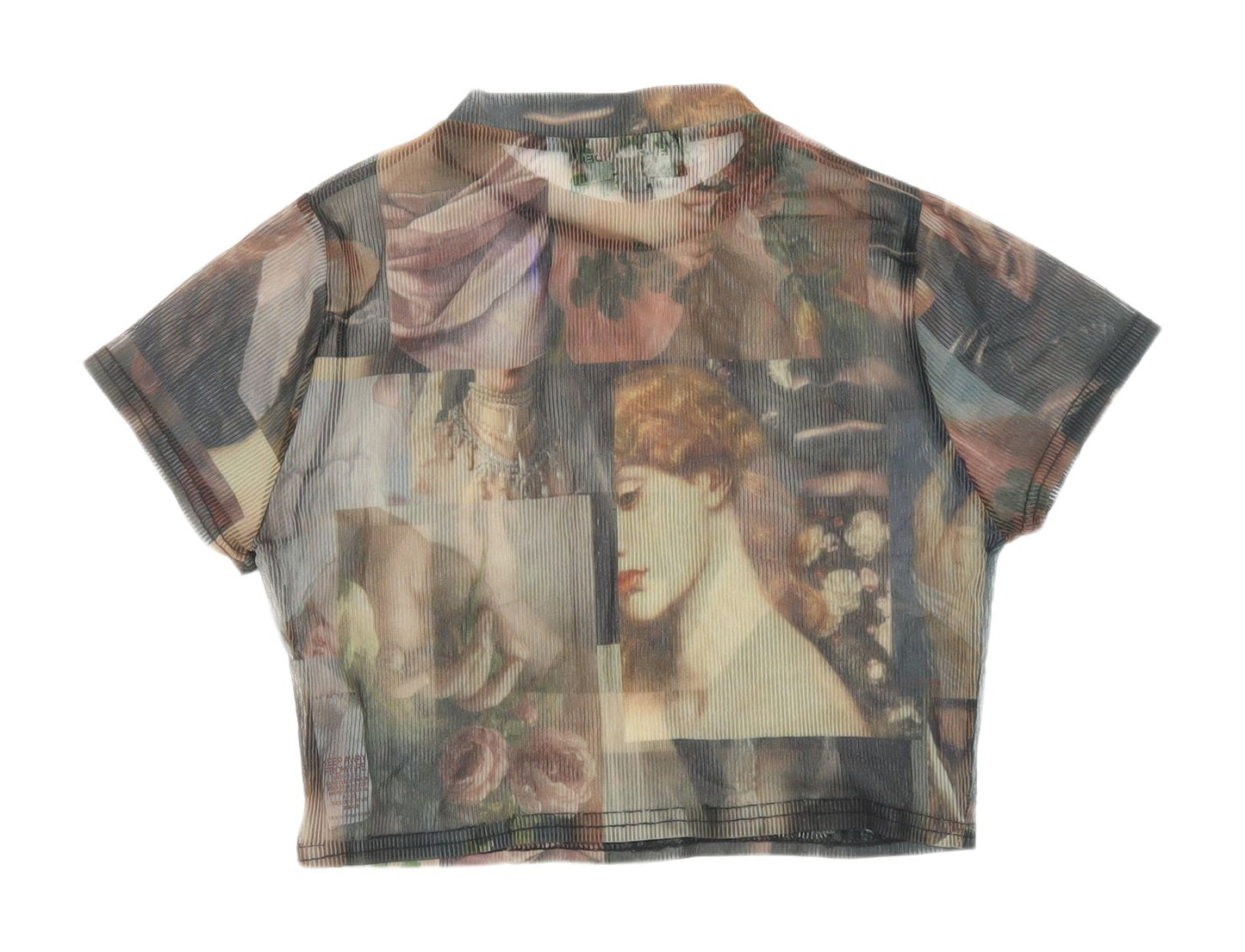 NEW girl ORDER Women's Multicoloured Art T-Shirt, Size 14