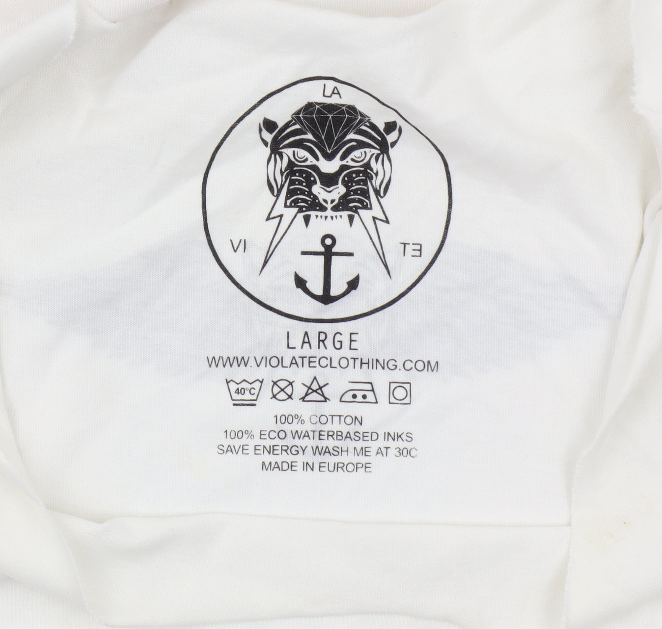 Violate Men's Nautical Stripe Sleeveless Tee - Large