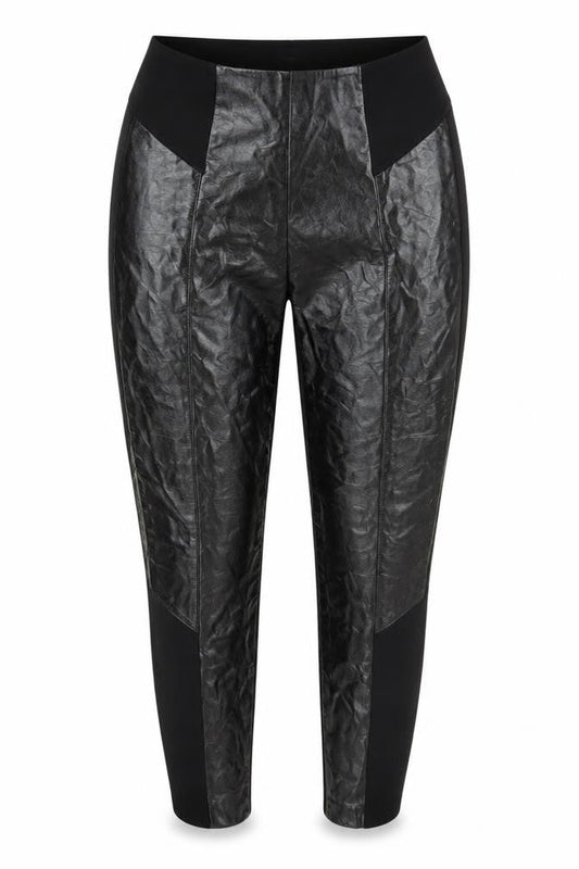 River Island Women's Black Cropped Leggings Size 8