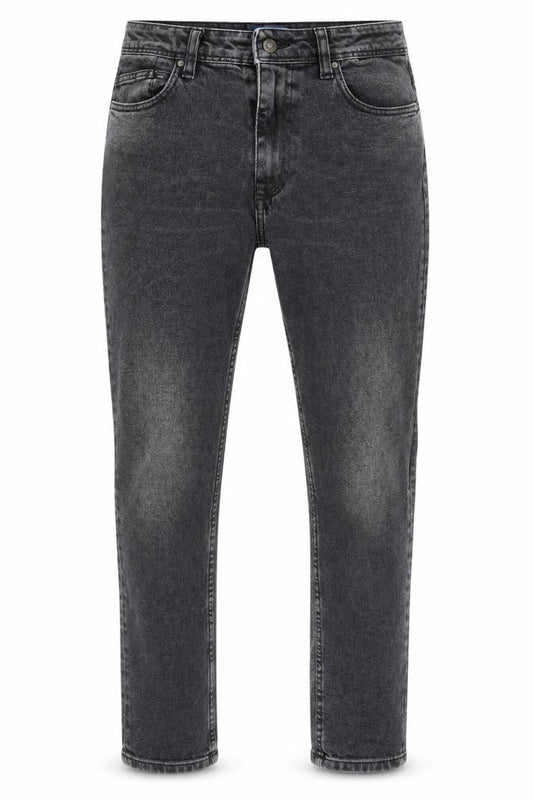 Zara Womens Man Slim Fit Black Denim Jeans, Size 14
