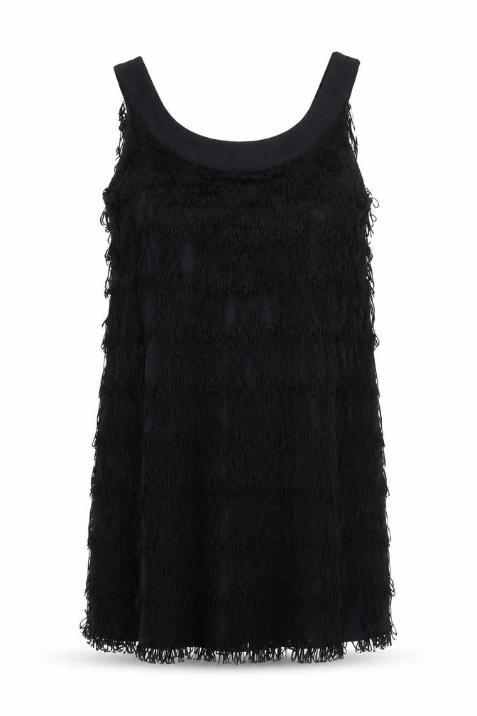 H&M Women's Black Sleeveless Tank Top - Size 12