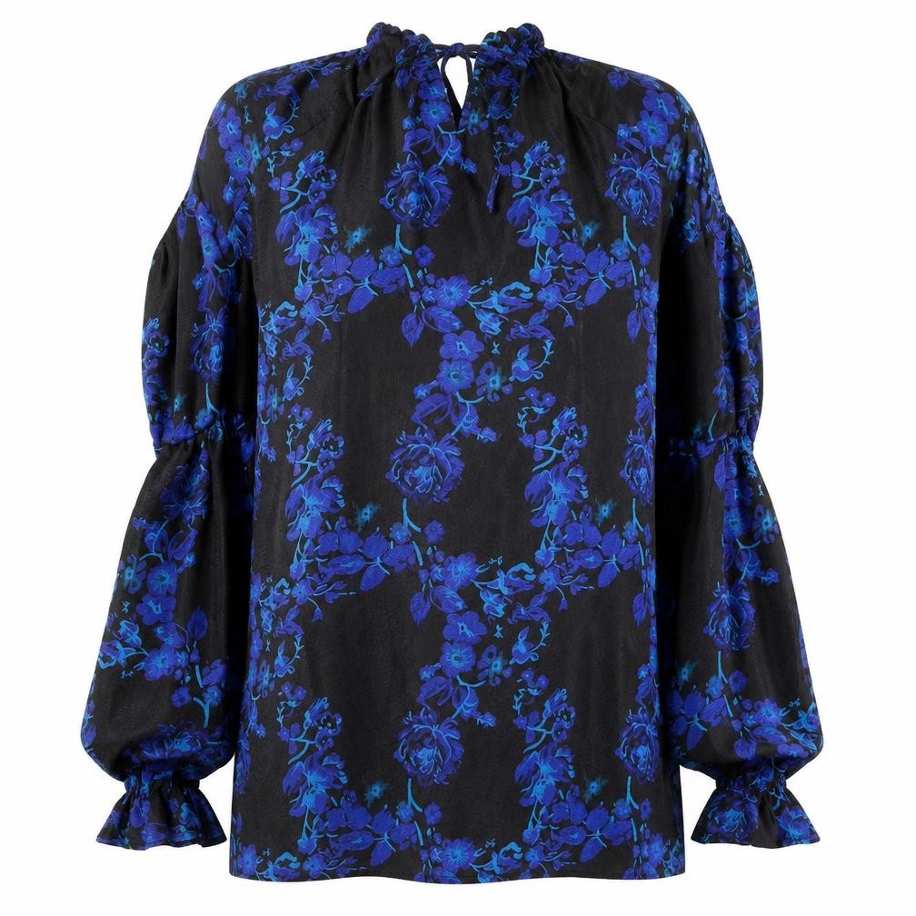 PRETTYLITTLETHING Women's Black Floral Dress Size 10