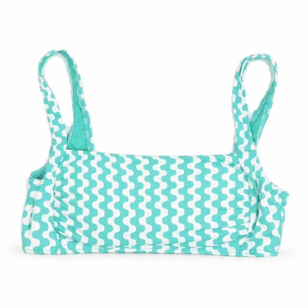 Marks & Spencer Women's Green Geometric Bralette Top