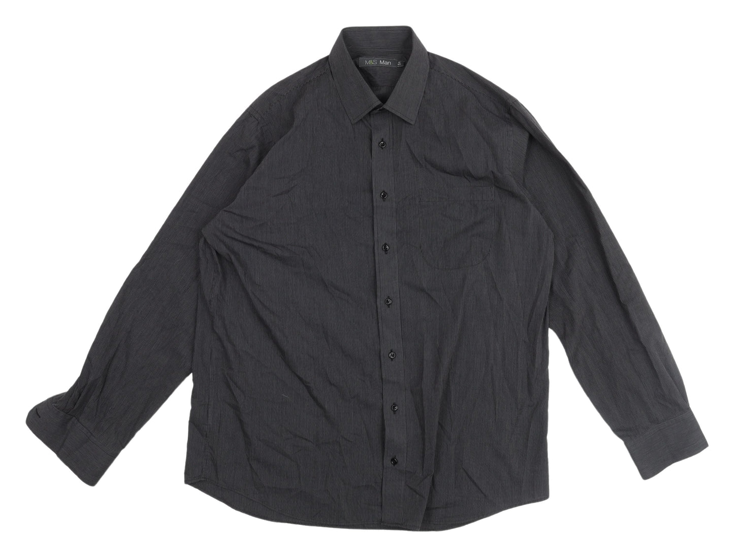 Marks and Spencer Clothing Bundle - 5 Pack Preloved Mens Casual Shirts