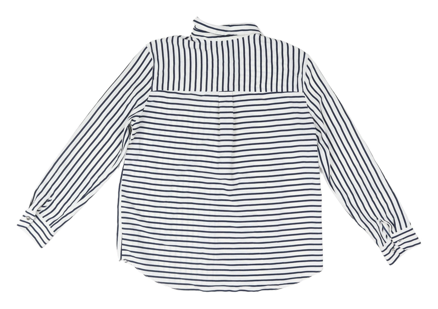 Topshop Women’s Striped Button-Up Shirt UK 10