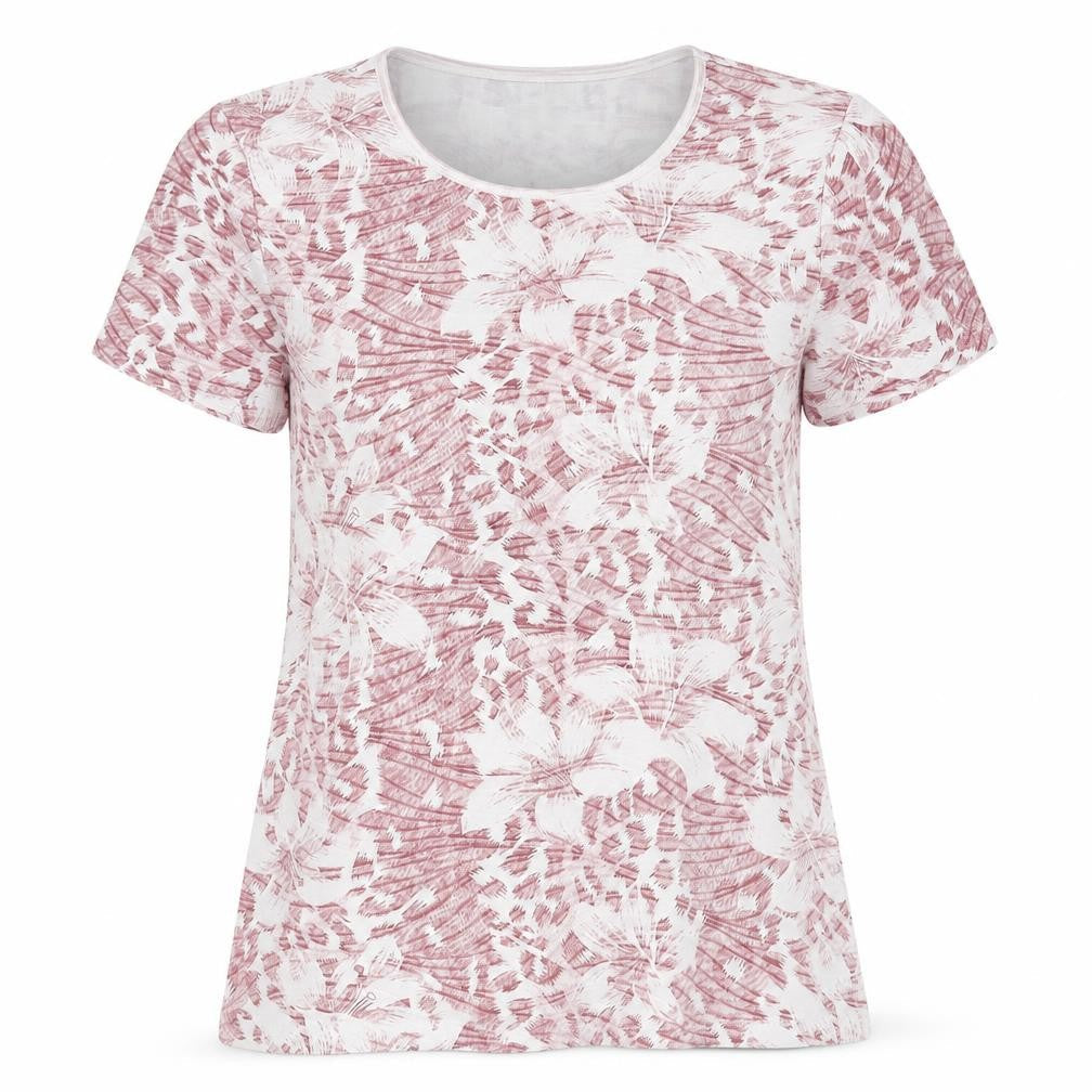 Anna Rose Women's Multicoloured Floral T-Shirt S