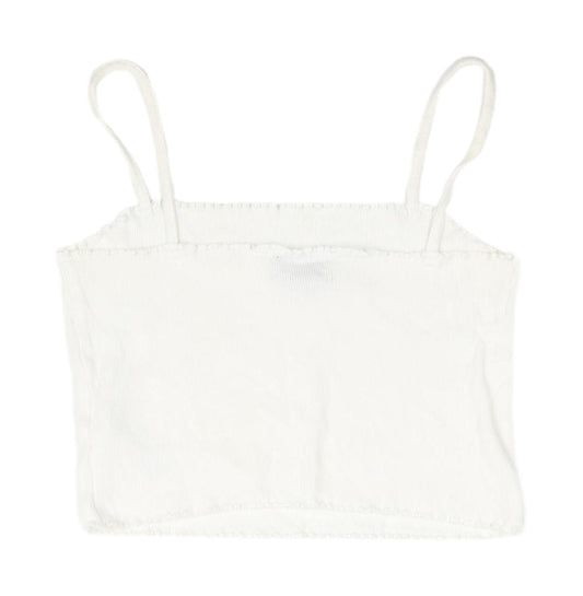 Topshop Women's White Camisole Tank Top Size 12