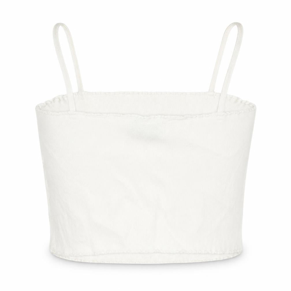 Topshop Women's White Camisole Tank Top Size 12