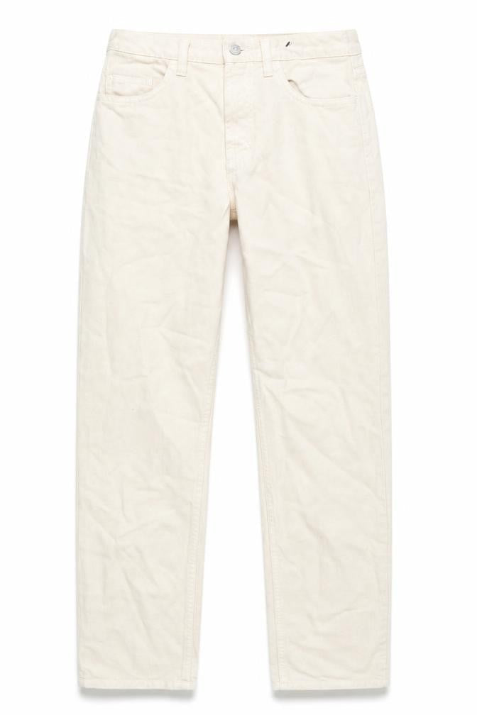 Benetton Beige Straight Jeans Women's Size L
