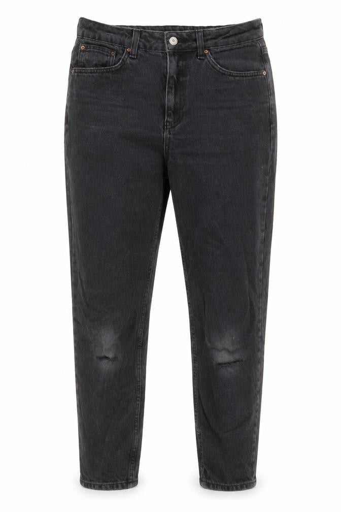 Topshop Women's Black Straight Jeans Size 16