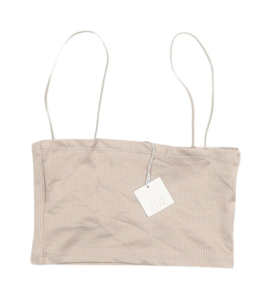 Pull&Bear Beige Women’s Slim Tank Top