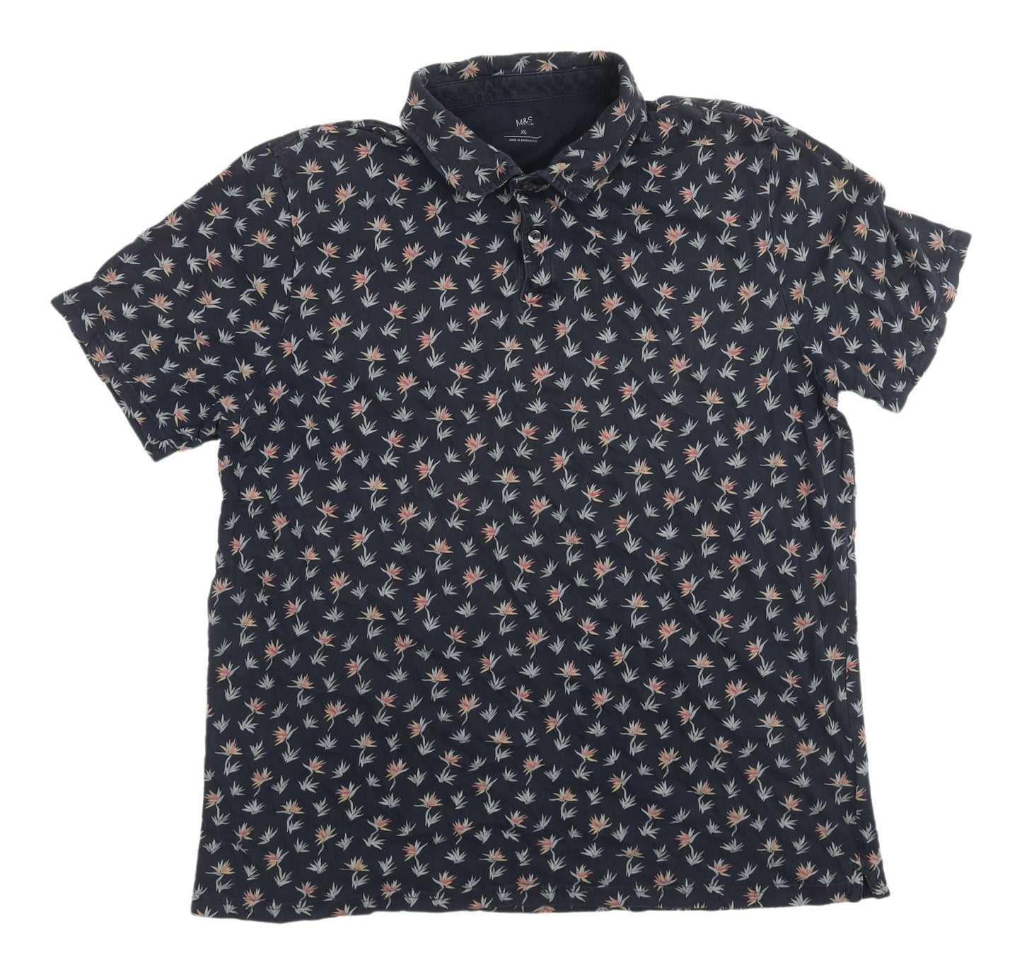 Marks and Spencer Clothing Bundle - 5 Pack Preloved Mens Polos