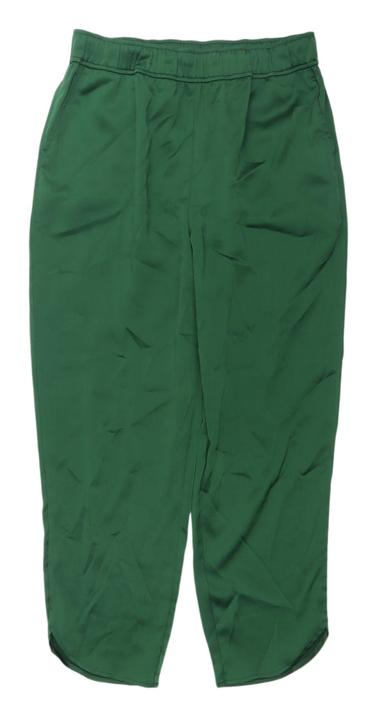 Et Vous Women's Green Relaxed Trousers Size 12