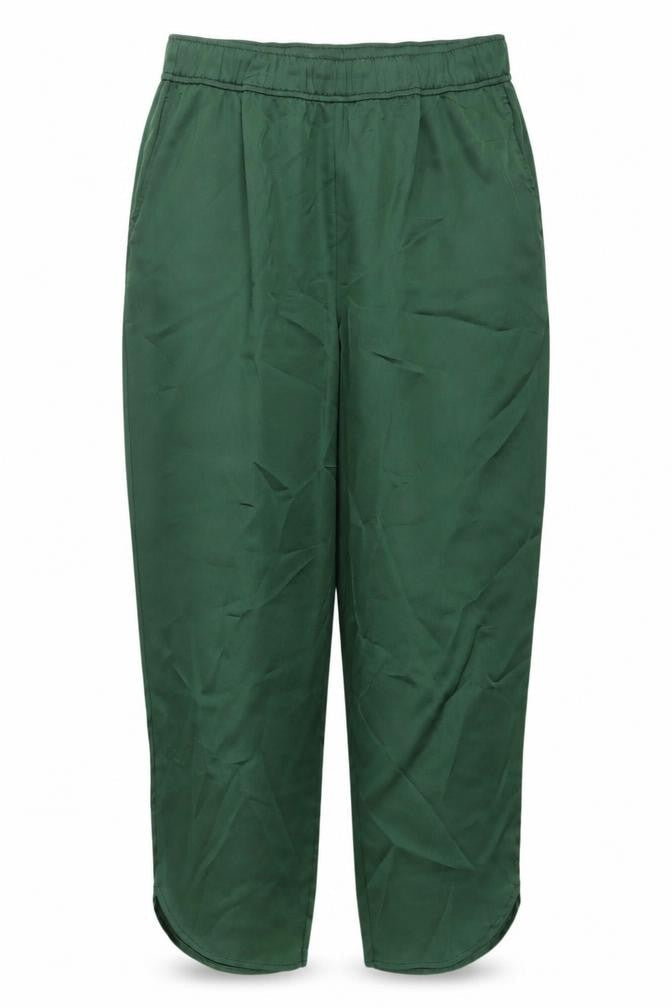 Et Vous Women's Green Relaxed Trousers Size 12