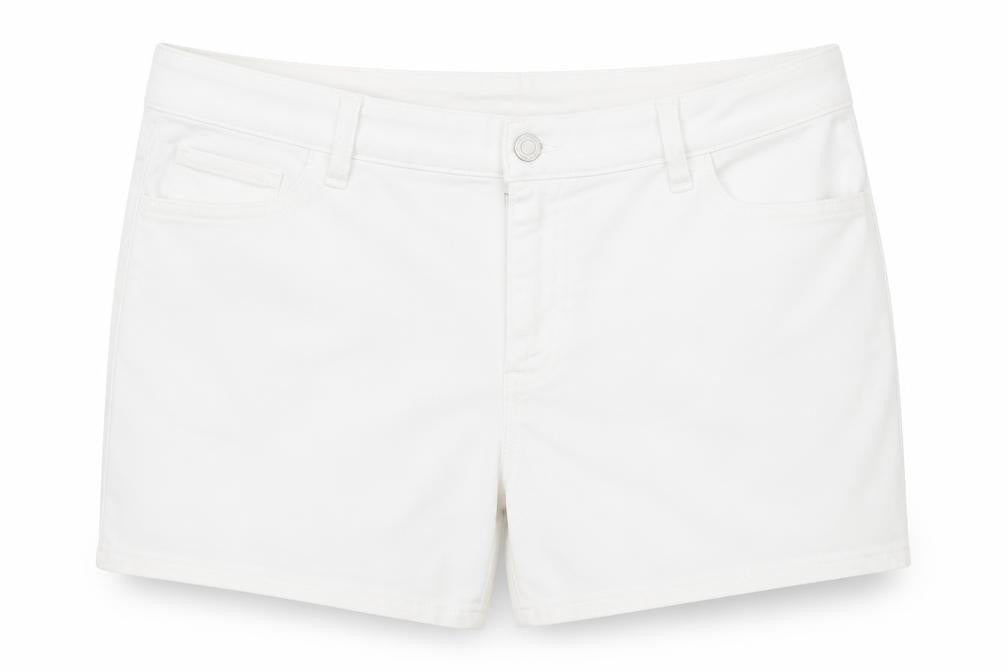 Marks & Spencer Women's White Chino Shorts Size 20