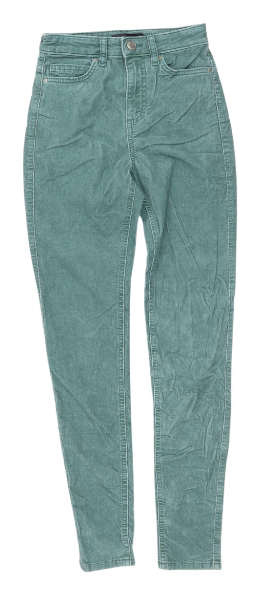 Marks & Spencer Slim Green Trousers Women Size 6