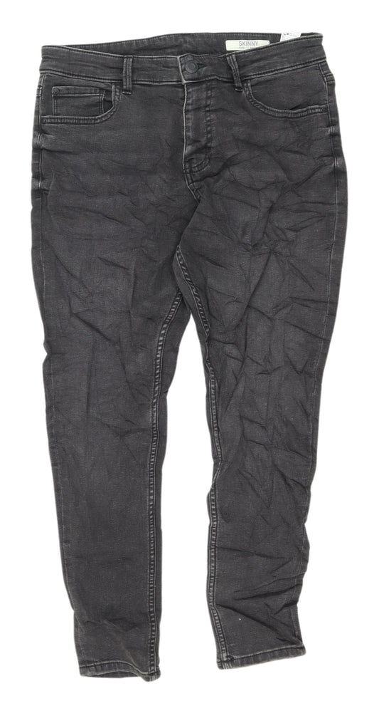 Marks and Spencer Black Skinny Jeans, Size 12