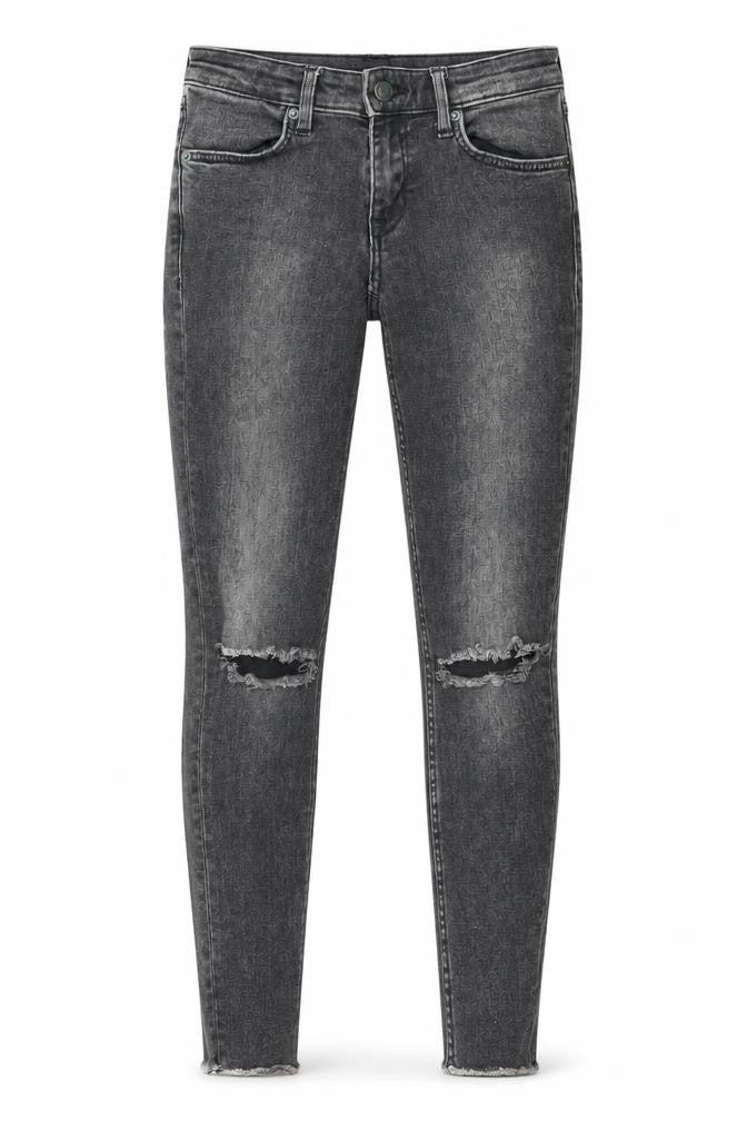 H&M Women's Black Super Skinny Ankle Jeans, Size 4