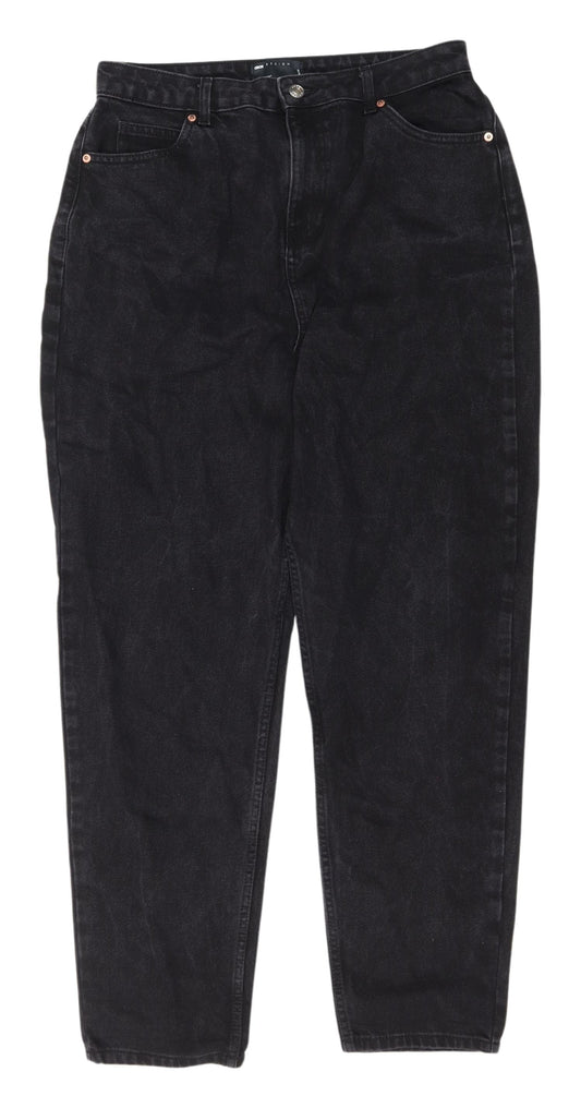 ASOS Design Women's Black Straight Leg Jeans Size 32