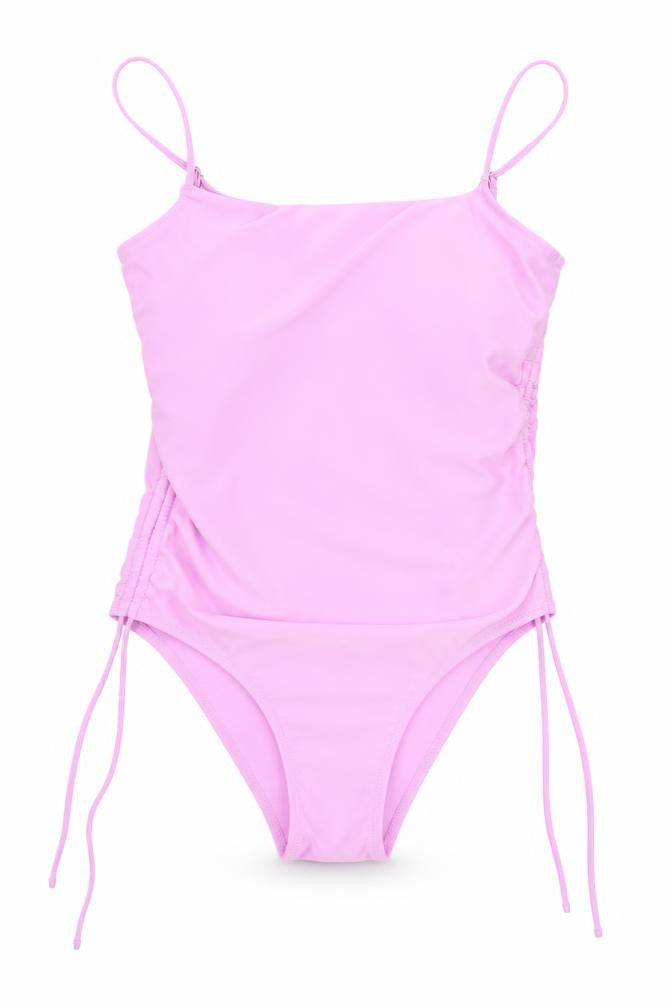 No Boundaries Women's Pink One Piece Swimsuit Size 8