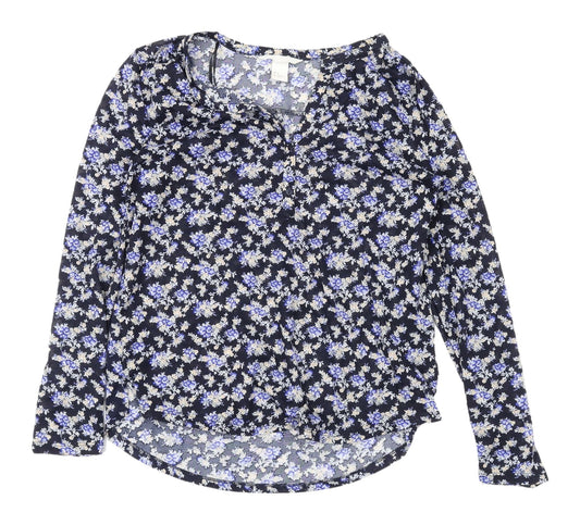 Floral Women's H&M Blouse Multicoloured Size 10