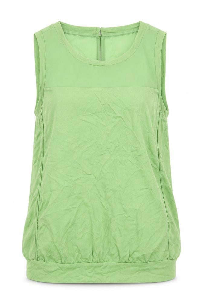 Next Women's Green Sleeveless Tank Top - Size 10