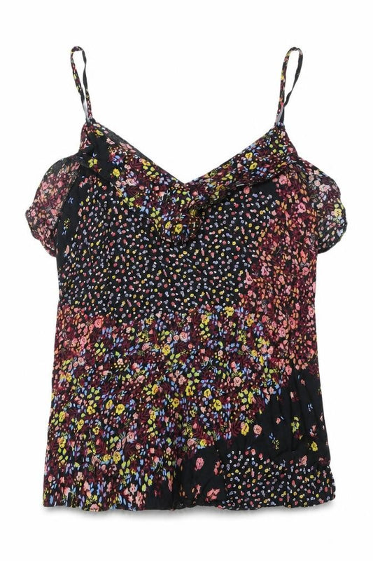Next Women's Multicoloured Floral Camisole Tank Top Size 8