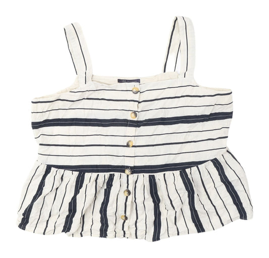 Marks and Spencer Women's Striped Camisole Blouse UK 20