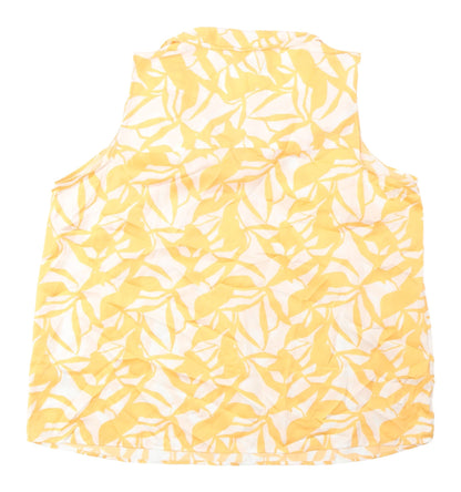 Marks & Spencer Women's Yellow Camisole Blouse, Size 18