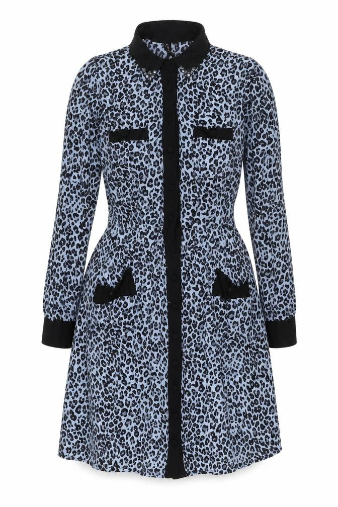Ruby Rocks Women's Multicoloured Animal Print Shirt Dress S