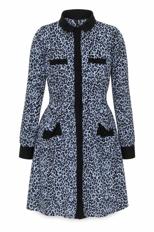Ruby Rocks Women's Multicoloured Animal Print Shirt Dress S