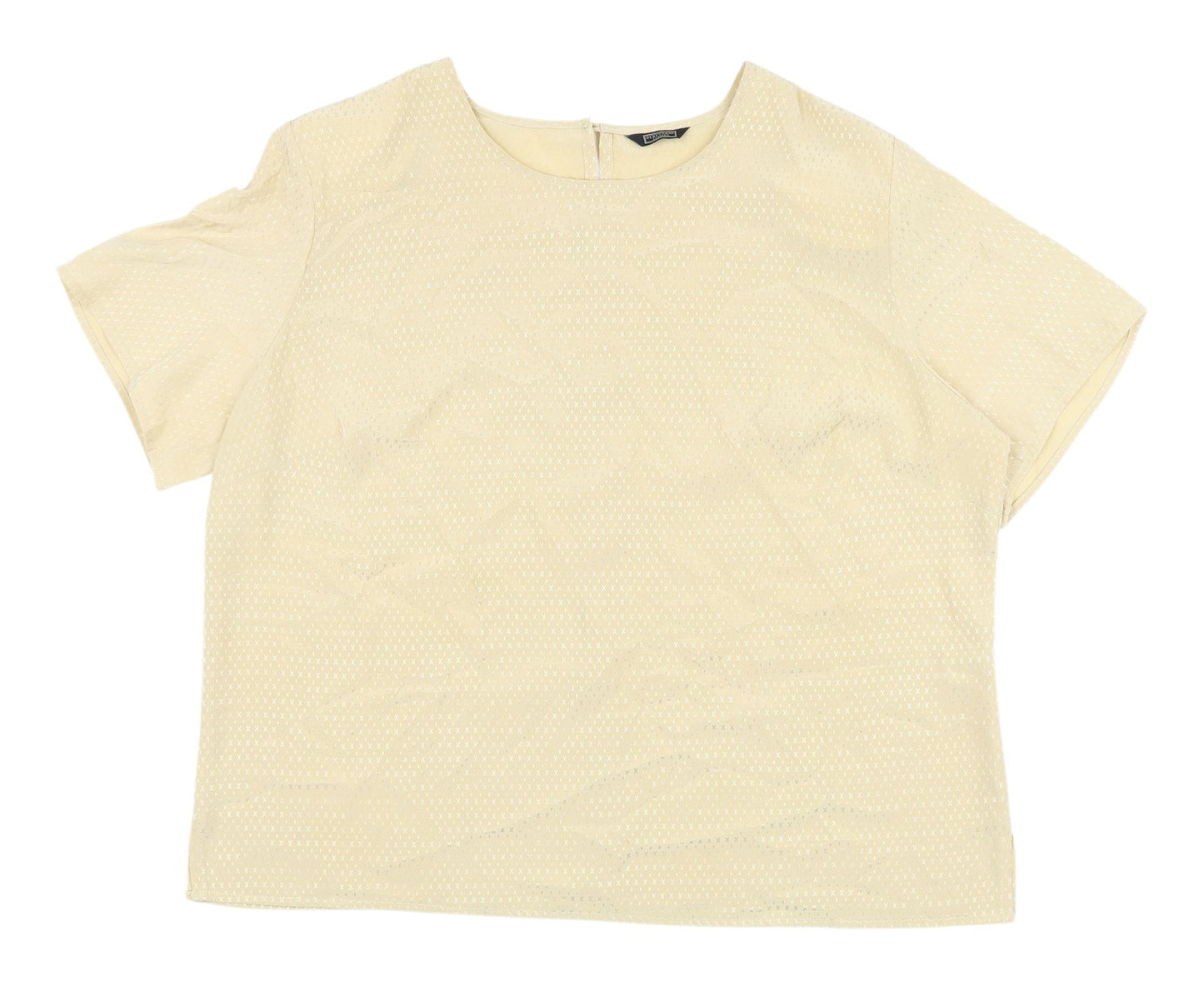 Debenhams Beige Women's Size 18 Blouse