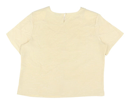 Debenhams Beige Women's Size 18 Blouse