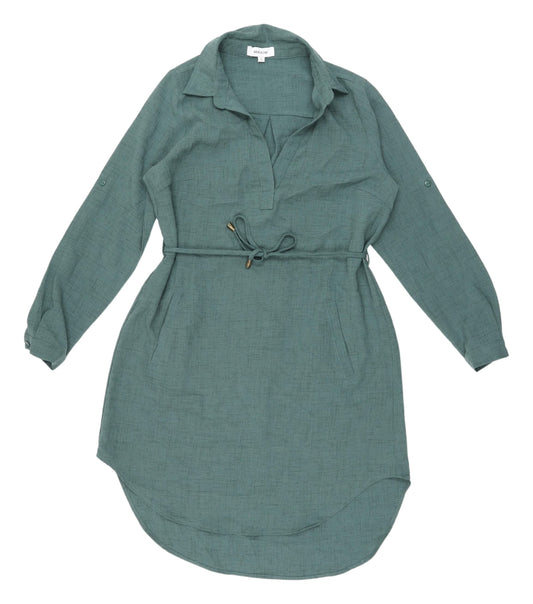 Maxim Green Women's Shirt Dress - Size S