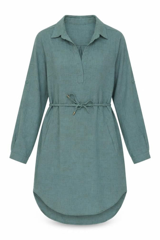 Maxim Green Women's Shirt Dress - Size S