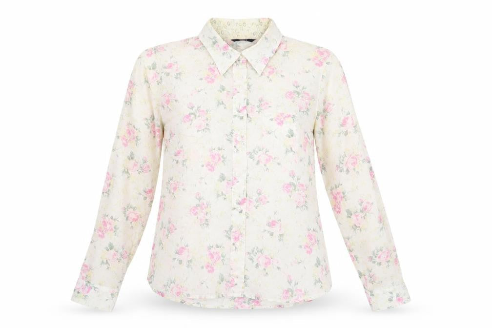 Marks & Spencer Floral Blouse UK 10 Casual Spring