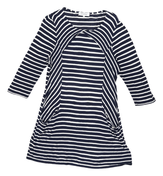Paramour Women's Striped Shift Dress L/XL