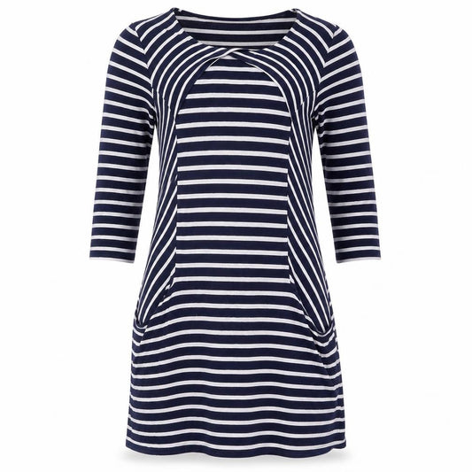 Paramour Women's Striped Shift Dress L/XL
