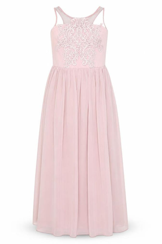 Chi Chi London Pink Elegant Fit & Flare Dress, UK 12
