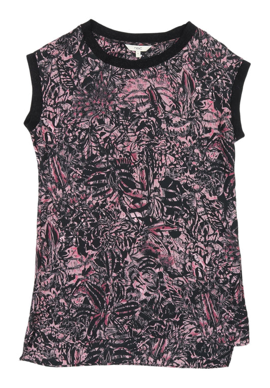 Next Women's Multicoloured Floral Tank Top Size 6