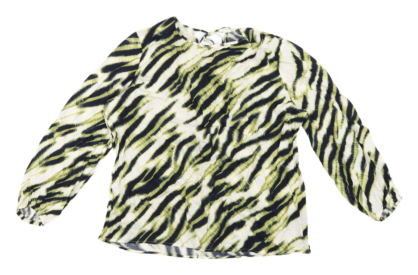 Marks and Spencer Women's Multicoloured Animal Print Blouse