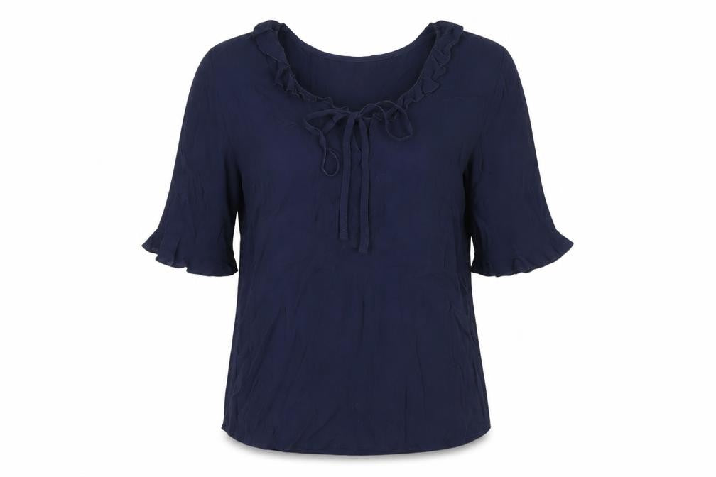 Marks & Spencer Women's Blue Blouse Size 8