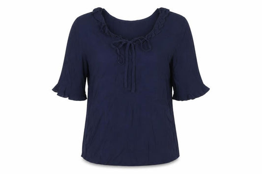 Marks and Spencer Women's Blue Blouse Size 8