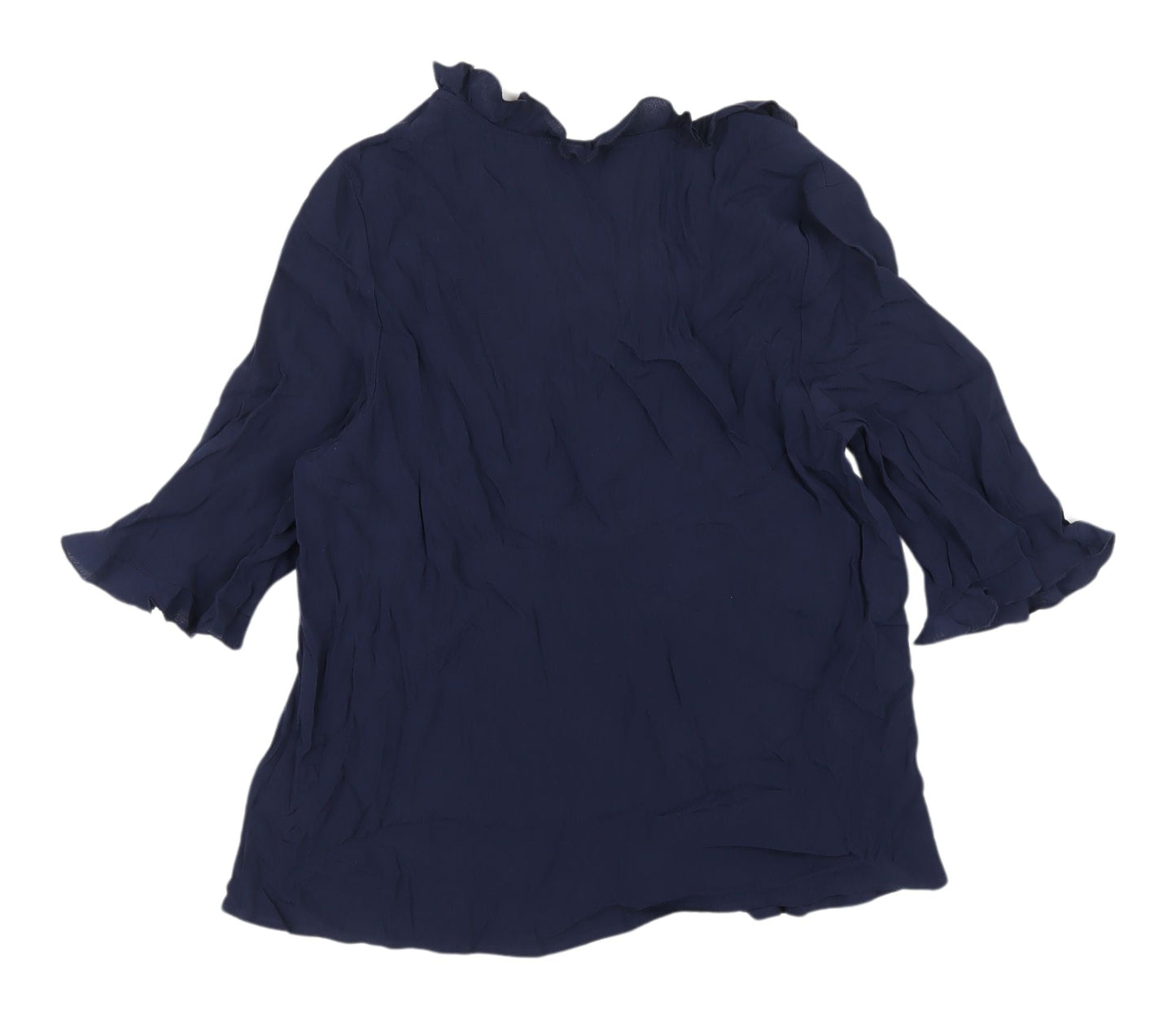 Marks and Spencer Women's Blue Blouse Size 8