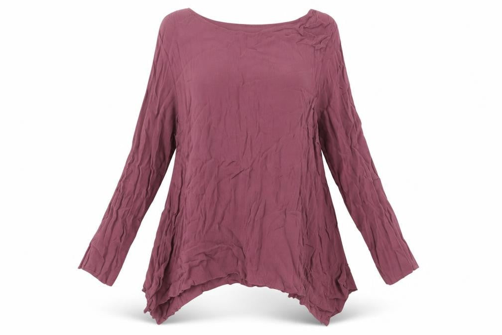 Phase Eight Purple Tunic Blouse - Medium, Women