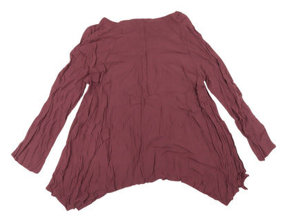 Phase Eight Purple Tunic Blouse - Medium, Women