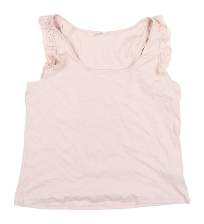 Marks & Spencer Women's Pink Sleeveless Tank, XL