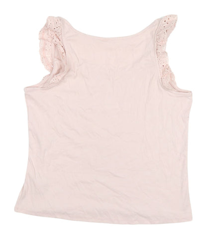 Marks & Spencer Women's Pink Sleeveless Tank, XL